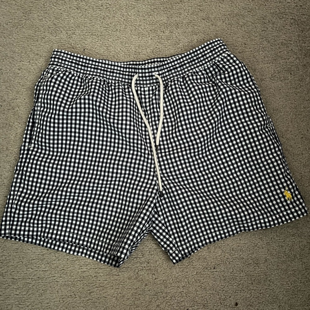 Polo swim trunks